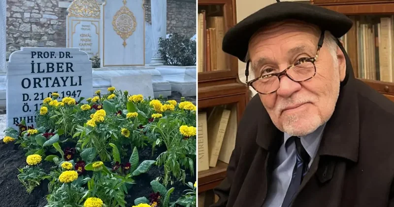 İlber Ortaylı nın kabrine anavatan toprağı döküldü