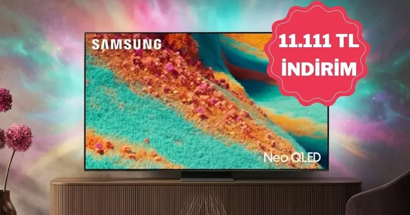 Yapay zeka ve 4K kalitesi bir arada: Samsung akıllı televizyonda kaçırılmayacak fiyat!