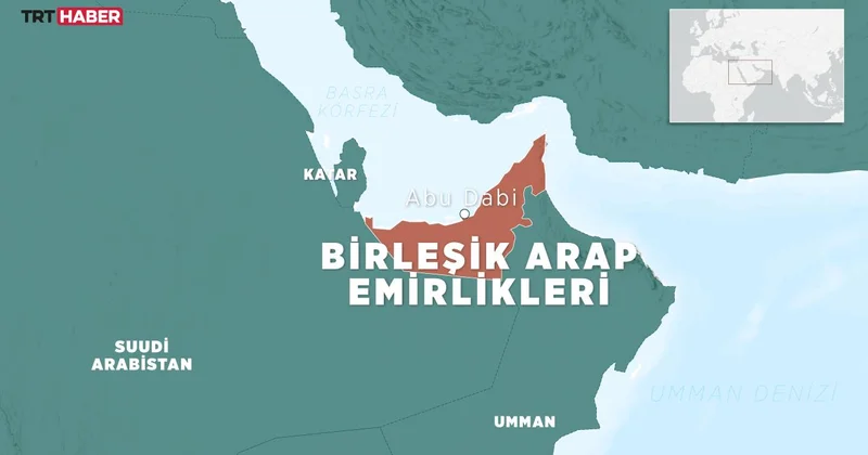 Birleşik Arap Emirlikleri ndeki bir petrol sahasında İHA saldırısı sonucu yangın çıktı