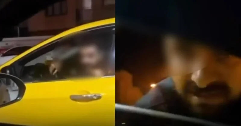 Taksideki kadın kabusu yaşadı: Taksici araçtan indi terör estirdi Sözcü Gazetesi