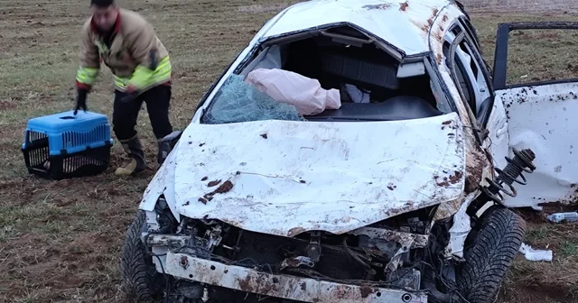 Afşin Göksun karayolunda kaza: 2 yaralı Kahramanmaraş Haberleri