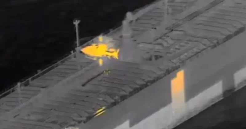 İsveç, Rus tankerine böyle çıktı