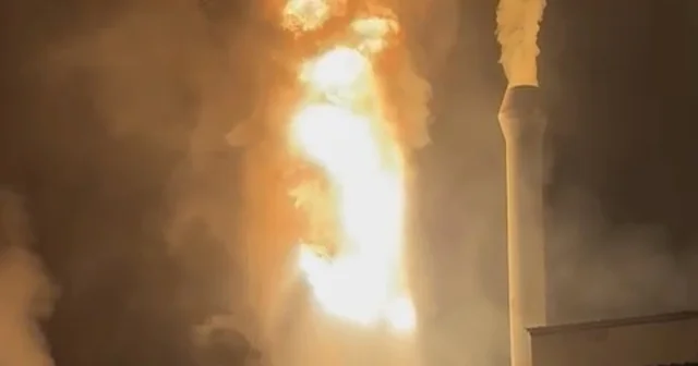 Yağ kazanı patlayan entegre tesisi alev alev yandı Sakarya Haberleri