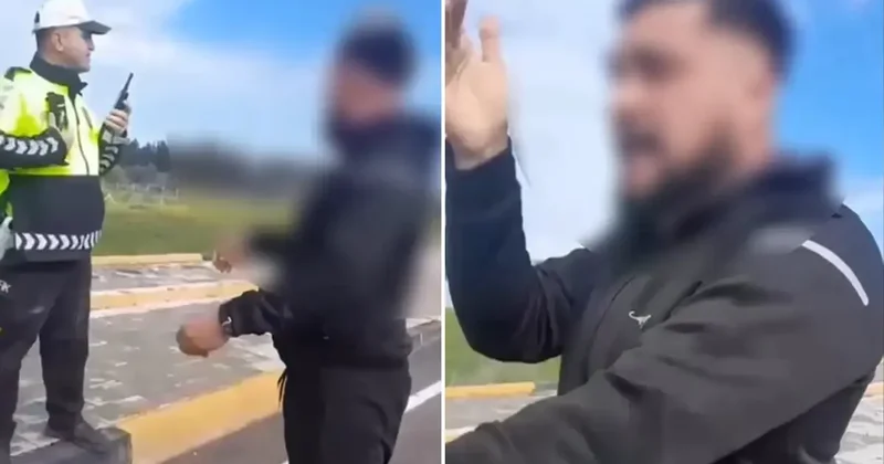 200 bin TL ceza yiyen sürücüden küstah sözler: Polislerden de tiksindik