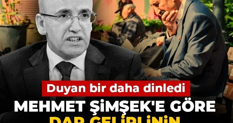 Mehmet Şimşek e göre dar gelirlinin şikayet etmesi ezbermiş! Duyan bir daha dinledi