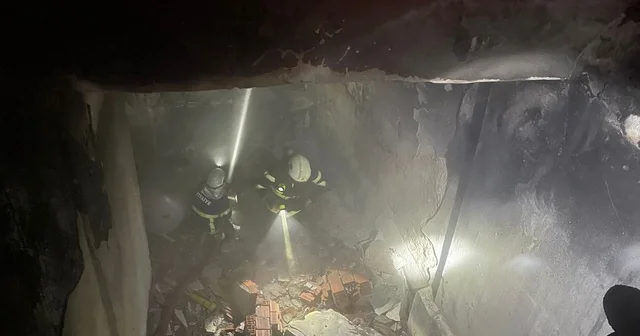 Siirt te eski üniversite yerleşkesinde yangın Siirt Haberleri