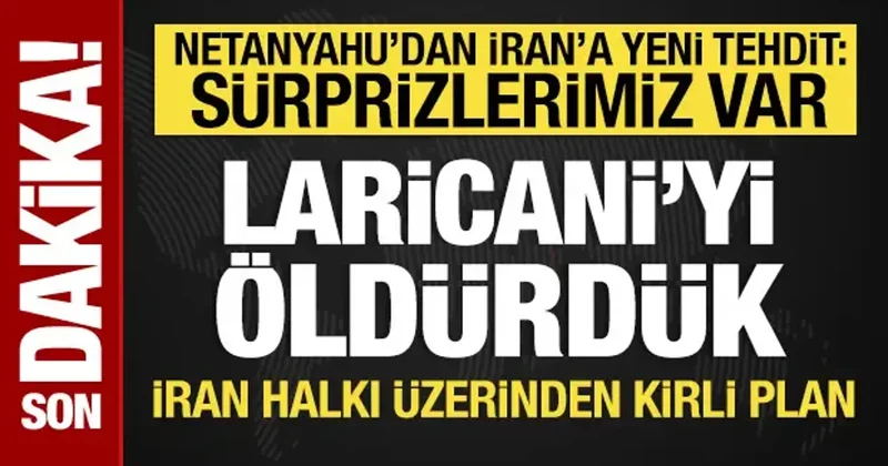 Netanyahu dan İran halkı üzerinden kirli plan: İtiraf etti
