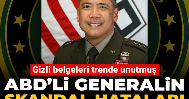 ABD’li generalin skandal hataları Pentagon raporundan çıktı! Gizli belgeleri trende unutmuş