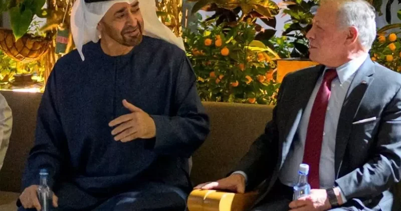 BAE ve Ürdün liderleri Dubai de buluştu: Hem mesajlar hem görüntüler konuşuldu