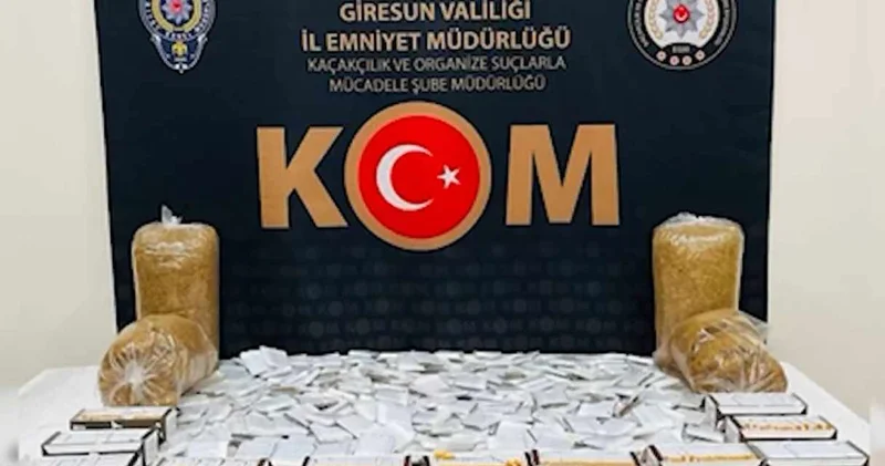 79 ilde dev tütün operasyonu: 337 şüpheli hakkında işlem