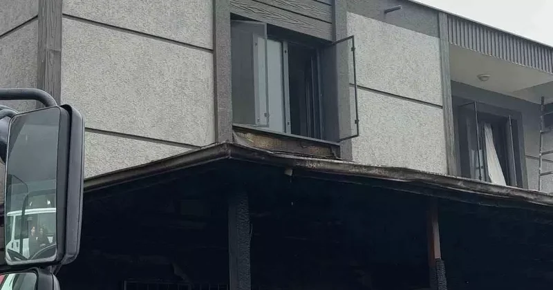 Antakya’da ev yangını