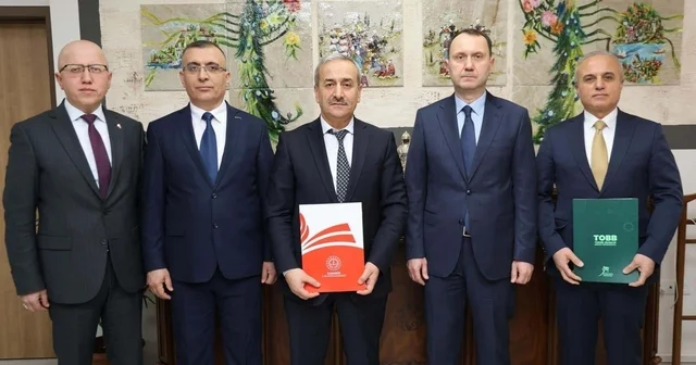 KBÜ mesleki eğitimde iş birliği çalışmalarını sürdürüyor Karabük Haberleri