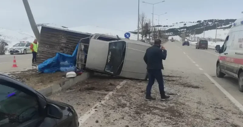 Erzurum da korkunç kaza: 1 ölü!