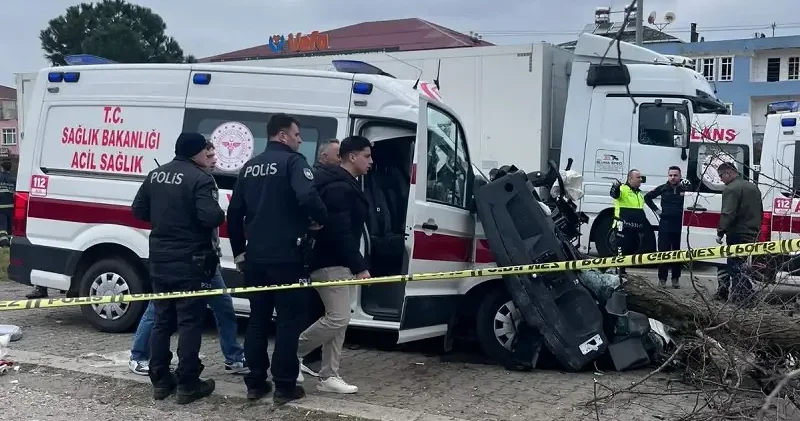 Göreve koşarken can verdi: Ambulans kazasında acı kayıp Samsun Haberleri