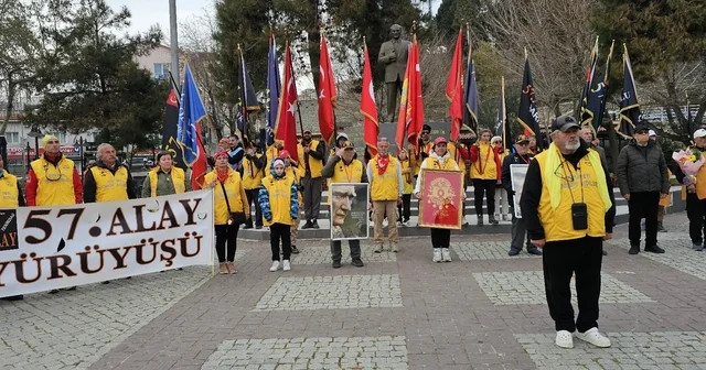 57 nci Alay korteji, Gelibolu da Çanakkale Haberleri