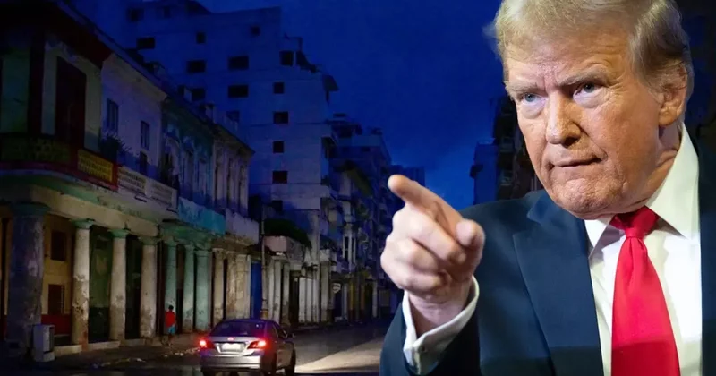 Trump ın Alma onuru benim olacak dediği Küba karanlığa gömüldü