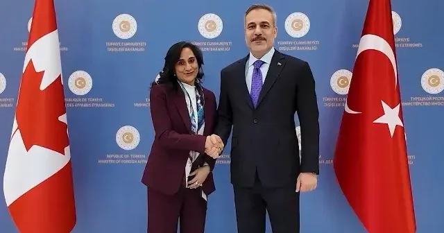 Dışişleri Bakanı Fidan Kanada Dışişleri Bakanı Anand ile görüştü VİDEO İZLE
