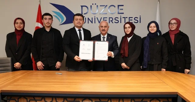 Düzce Üniversitesi TÜGVA ile iş birliği protokolü imzaladı Düzce Haberleri