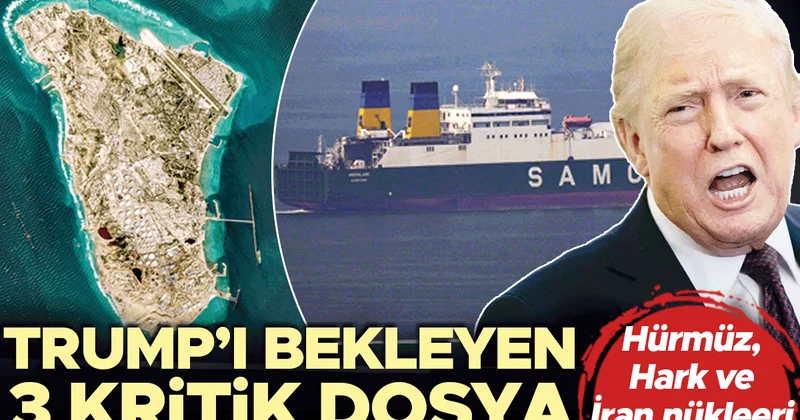 Trump’ı bekleyen 3 kritik dosya... Hürmüz, Hark ve İran nükleeri