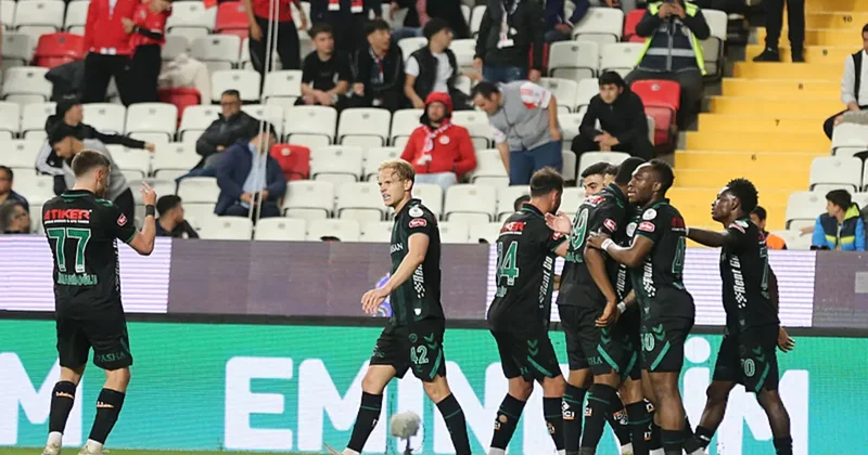 Konyaspor, Antalyaspor deplasmanında kazandı!