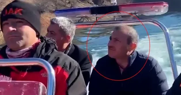 Tunceli eski Valisi Sonel in Gülistan Doku yu gölde aradığı görüntüler ortaya çıktı
