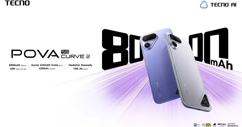 TECNO POVA CURVE 2 5G online satışa açıldı