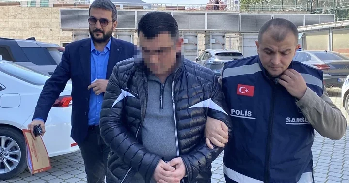 Samsun da evinde silah ve mühimmat ele geçirilen şüpheli gözaltına alındı