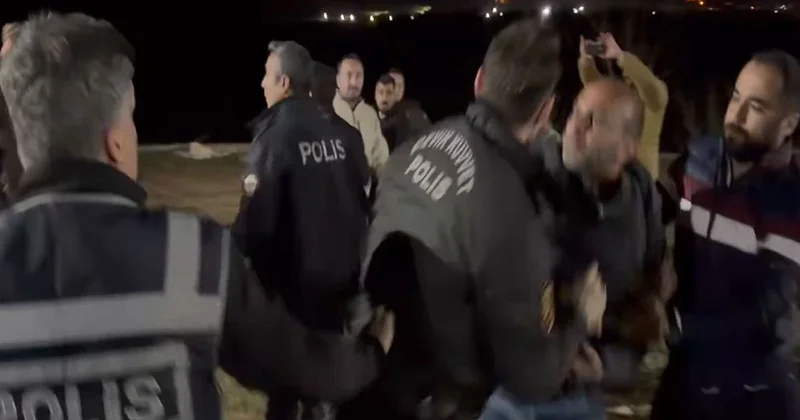 Tunceli Adliyesi önünde bekleyen Gülistan Doku’nun ailesi ile şüpheli yakınları arasında arbede