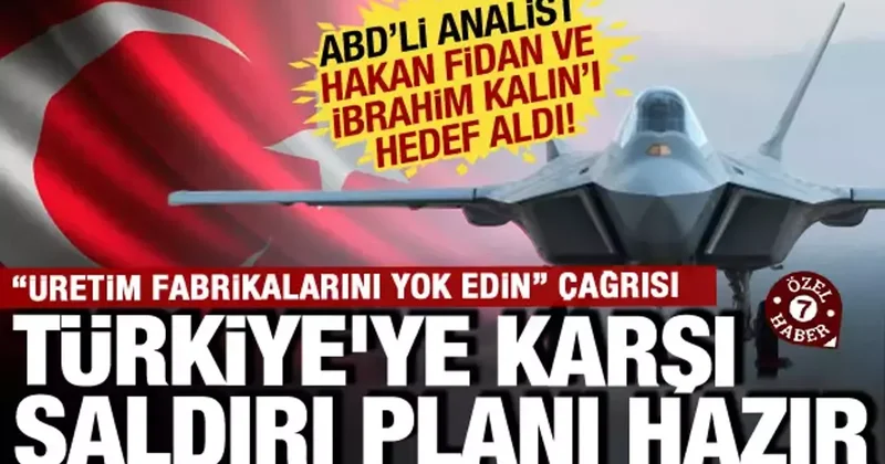 İsrail e Türkiye için saldırı planı oluşturdu! ABD li analist Türk bakanları hedef aldı