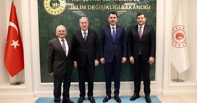 Başkan Büyükkılıç, Bakan Kurum ile projeleri paylaştı Kayseri Haberleri