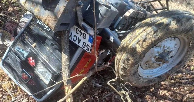 Sivas ta traktör devrildi, 2 kardeşten 1 i öldü Sivas Haberleri