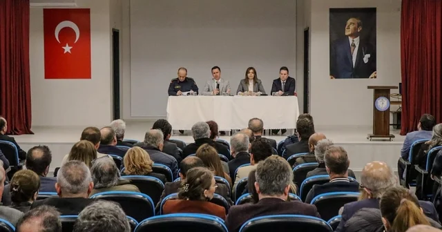 Eğitim ortamları ve okul güvenliği için toplanıldı Çanakkale Haberleri