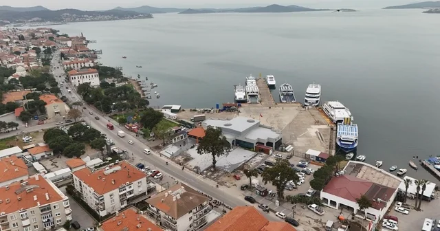 Ayvalık ta yeni meydan düzenlemesi hayata geçiyor Balıkesir Haberleri