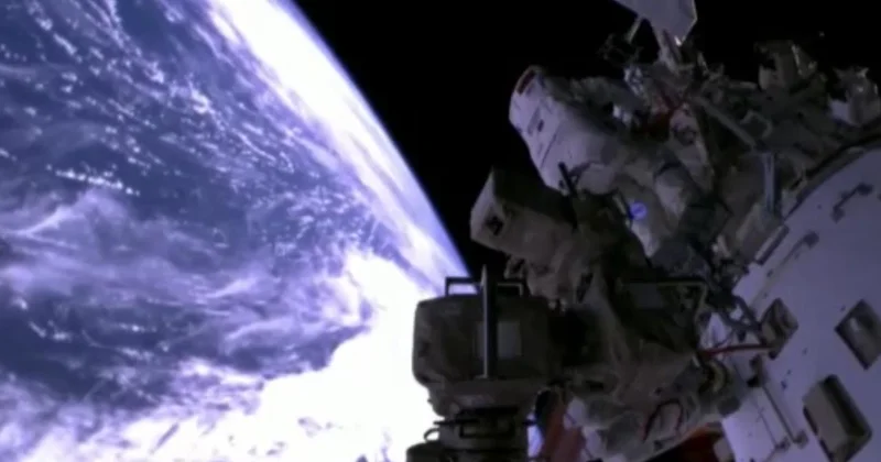 Çin in uzay istasyonundaki Şıncou 21 taykonot ekibi üçüncü uzay yürüyüşünü yaptı