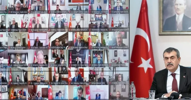 Milli Eğitim Bakanı Tekin, 81 il milli eğitim müdürüyle bir araya geldi