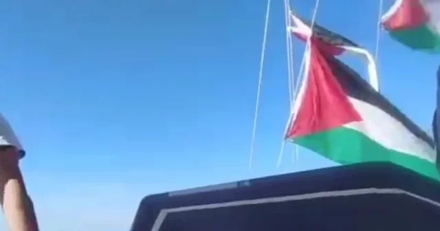 Sumud Filosu Gazze ye doğru yoluna devam ediyor VİDEO İZLE