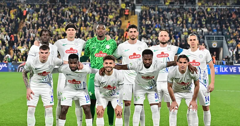 Rizespor’da Fenerbahçe maçında çifte şok!