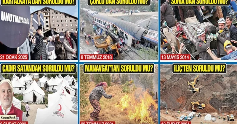 Hesap soracaksanız bu ihmaller unutulmasın Sözcü Gazetesi