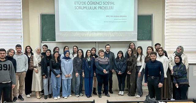 ETÜ de üçüncü sosyal sorumluluk okulu tamamlandı Erzurum Haberleri