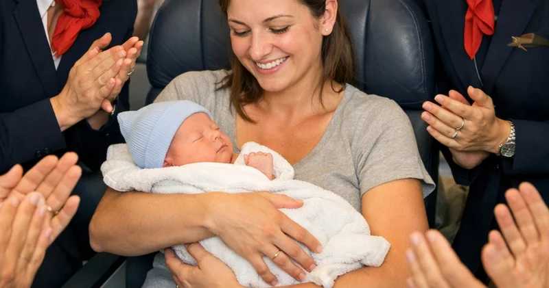 Uçuş sırasında doğan bir bebek hangi ülkenin vatandaşlığını alır? Cevap birkaç dakikaya bağlı olabilir