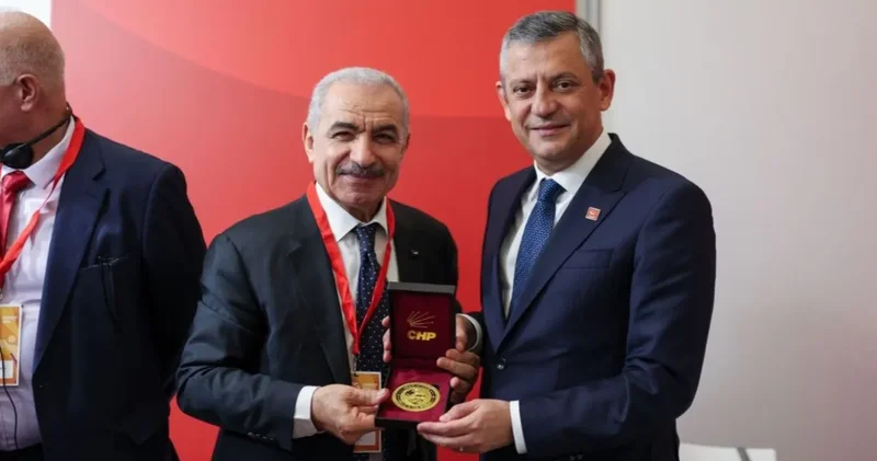 Özgür Özel eski Filistin Başbakanı ile bir araya geldi