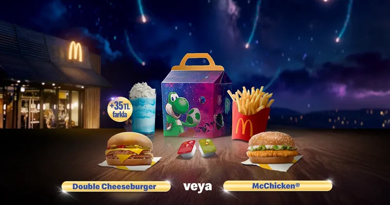 Süper Mario Efsanesi McDonald’s Menülerinde