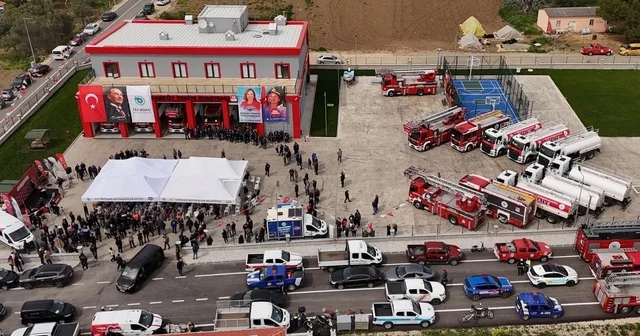 Şarköy de modern itfaiye istasyonu hizmete açıldı Tekirdağ Haberleri