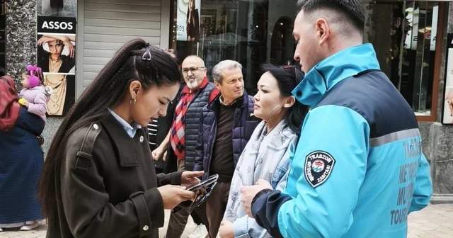 On binlerce turiste hizmet verdiler Trabzon Haberleri