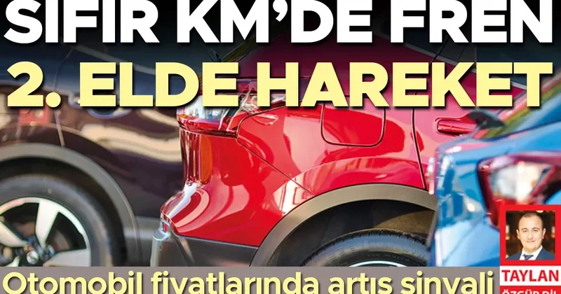 Sıfır Km’de fren 2. elde hareket