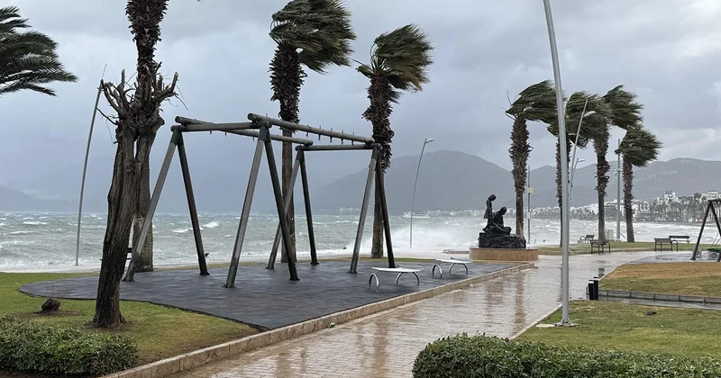 Meteoroloji den Ege ve Batı Akdeniz için fırtına uyarısı