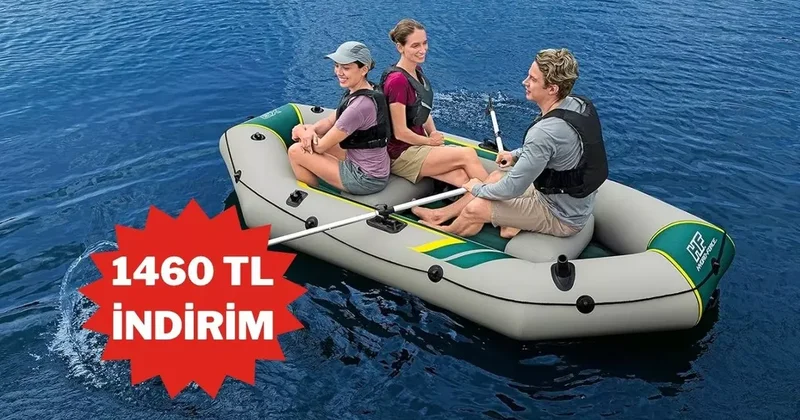 Doğayı keşfetmenin en keyifli yolu: Bestway şişirilebilir salda indirim başladı