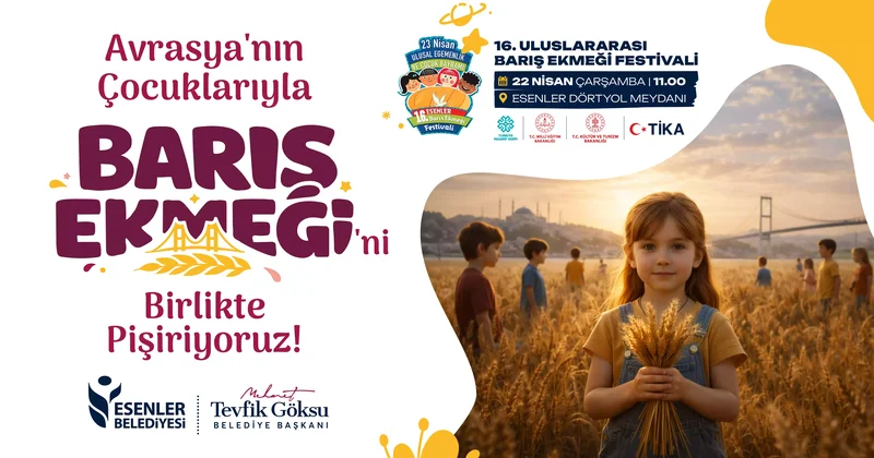 16 ncı Uluslararası Barış Ekmeği Festivali başlıyor