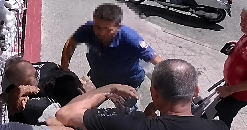 Çorlu’da iki polisi şehit eden caniyi linçten yine polis kurtardı