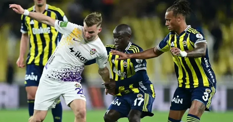 6 gollü maçta Fenerbahçe ile Eyüpspor yenişemedi!